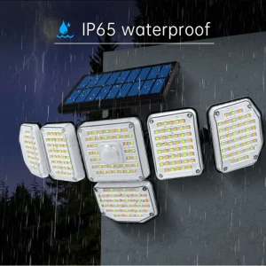Applique murale solaire jardin (256 LED)
