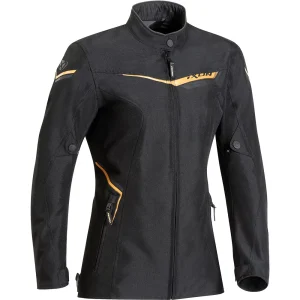 IXON BLOUSON SPLASH LADY NOIR/OR