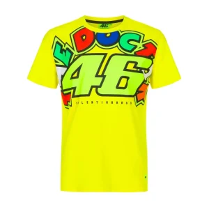 VR46 T-SHIRT YELLOW HOMME THE DOCTOR